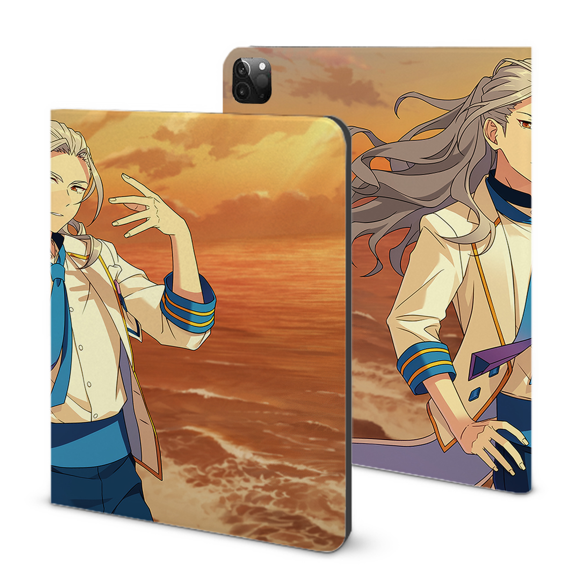 （画像用） あんさんぶるスターズ! Ensemble Stars IPadケース ペンホルダー付き ブックスタイルデザイン